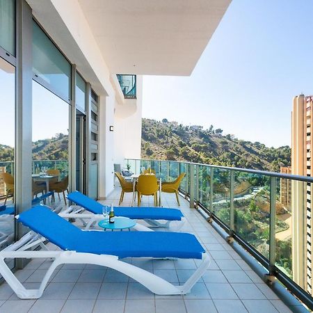 Skyline 10 Gran Terraza Privada Con Vistas Espectaculares Διαμέρισμα Μπένιντορμ Εξωτερικό φωτογραφία