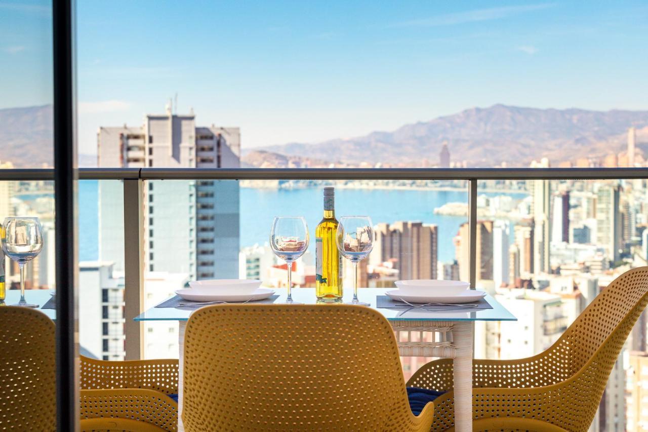 Skyline 10 Gran Terraza Privada Con Vistas Espectaculares Διαμέρισμα Μπένιντορμ Εξωτερικό φωτογραφία