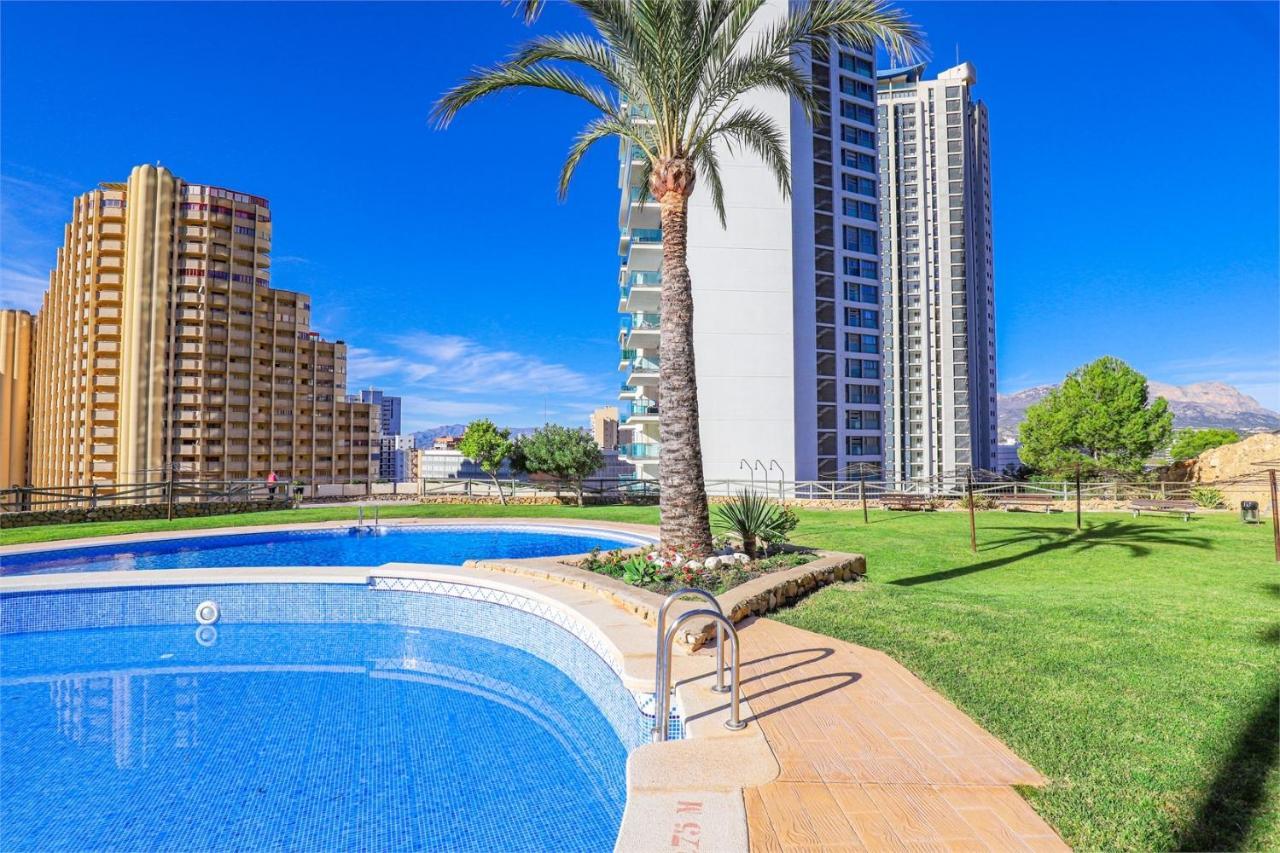 Skyline 10 Gran Terraza Privada Con Vistas Espectaculares Διαμέρισμα Μπένιντορμ Εξωτερικό φωτογραφία